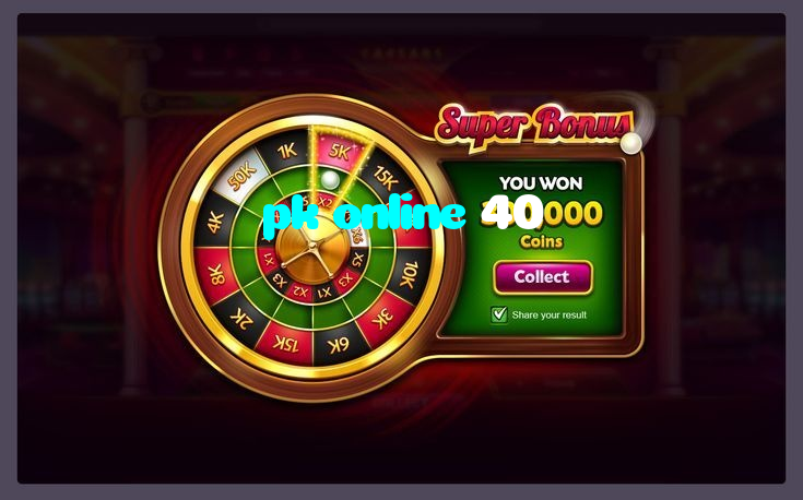 pk online 40 casino presented on mobile device in Pakistan with slots and live games